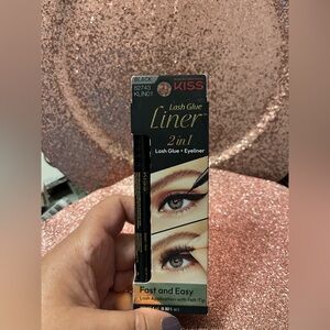KISS LASH GLUE LINER 2 in 1‎ BLACK